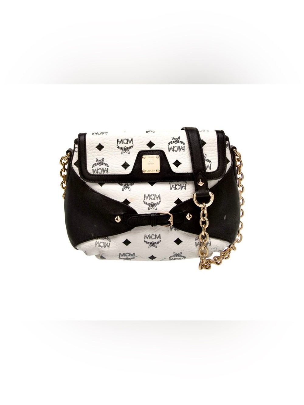 MCM Leather Shoulder Bag